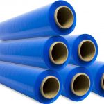 Film Estirable Manual 23 micras, 500 mm x 160 m – Azul Opaco