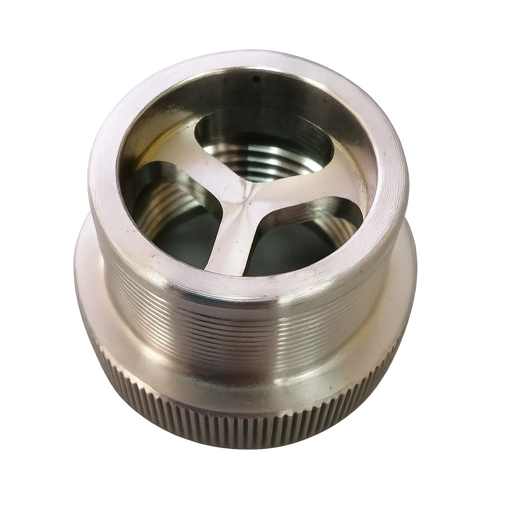 Conexión de Aluminio – Compatible con Pistola de Sacos Hinchables Premium