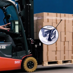 Banda Elástica 60 micras 1400x100 mm. Sujeción de cajas en palet.