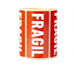 Etiquetas en Rollo de Papel 100x50 mm “FRÁGIL” – Adhesivo Permanente