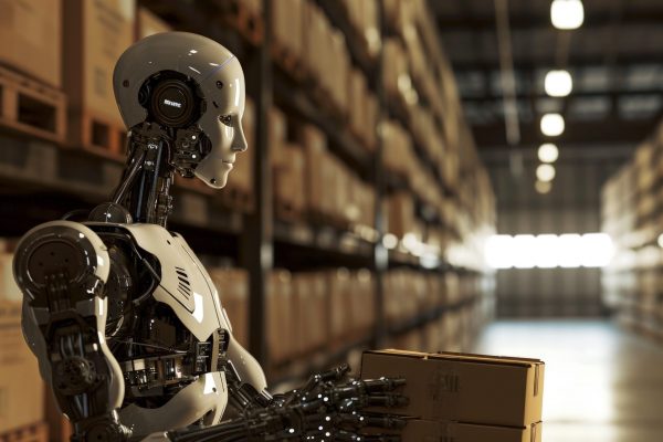 delivery-robot-futuristic-environment